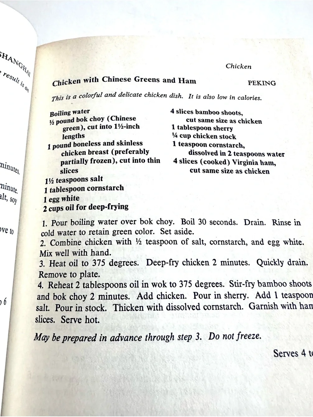 Long-Life Chinese Cookbook - Red Cover